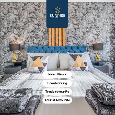 Presidential Apartment, Family Home, Luxury Bedrooms, 2 Rooms, 1 King Bed, 2 Single Beds, Free Wifi, Free Parking, Tourists, Business Travelers, Relocation, Beautiful River Views, - Long Stays, Invoice And Reduced Price Are Only Via Sunrise Short Let Dundee Exteriör bild