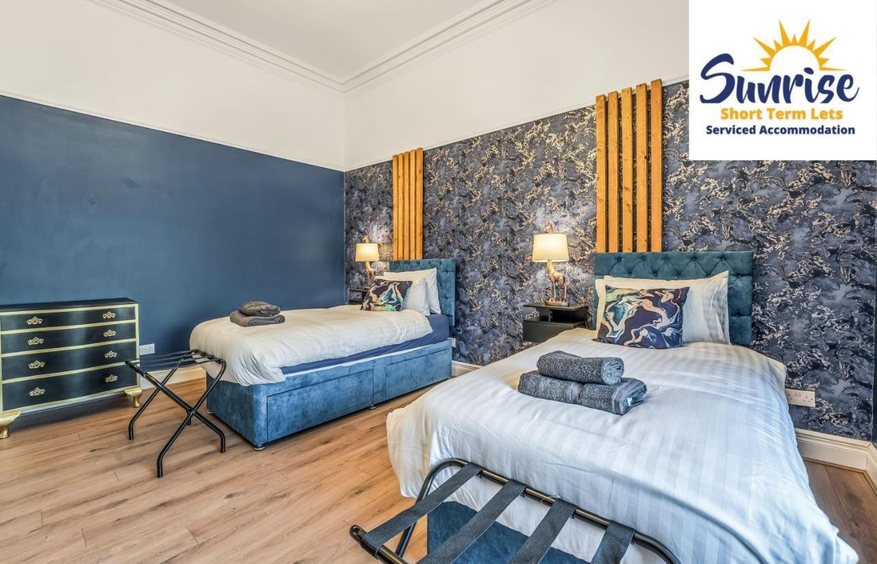 Presidential Apartment, Family Home, Luxury Bedrooms, 2 Rooms, 1 King Bed, 2 Single Beds, Free Wifi, Free Parking, Tourists, Business Travelers, Relocation, Beautiful River Views, - Long Stays, Invoice And Reduced Price Are Only Via Sunrise Short Let Dundee Exteriör bild