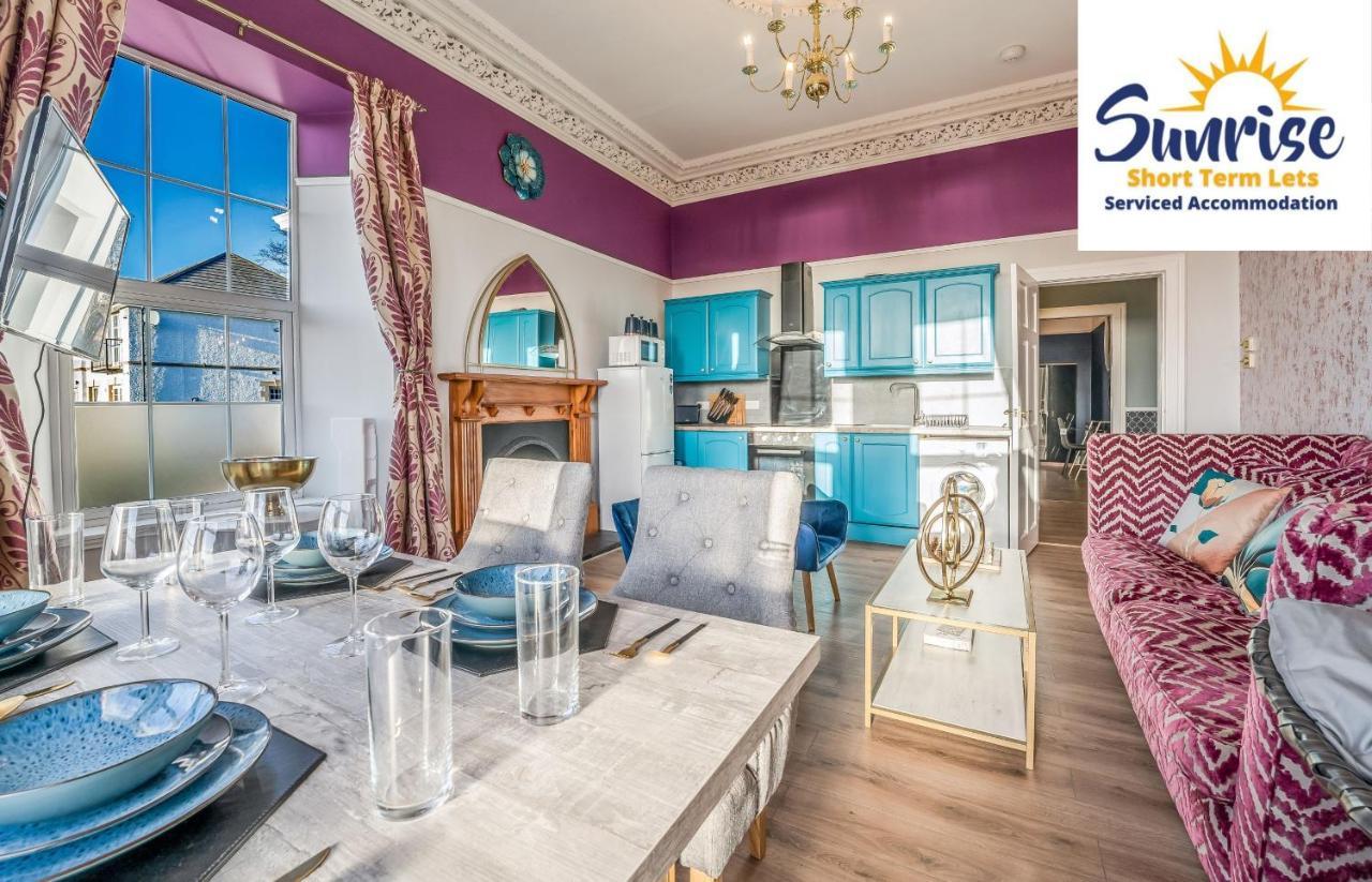 Presidential Apartment, Family Home, Luxury Bedrooms, 2 Rooms, 1 King Bed, 2 Single Beds, Free Wifi, Free Parking, Tourists, Business Travelers, Relocation, Beautiful River Views, - Long Stays, Invoice And Reduced Price Are Only Via Sunrise Short Let Dundee Exteriör bild