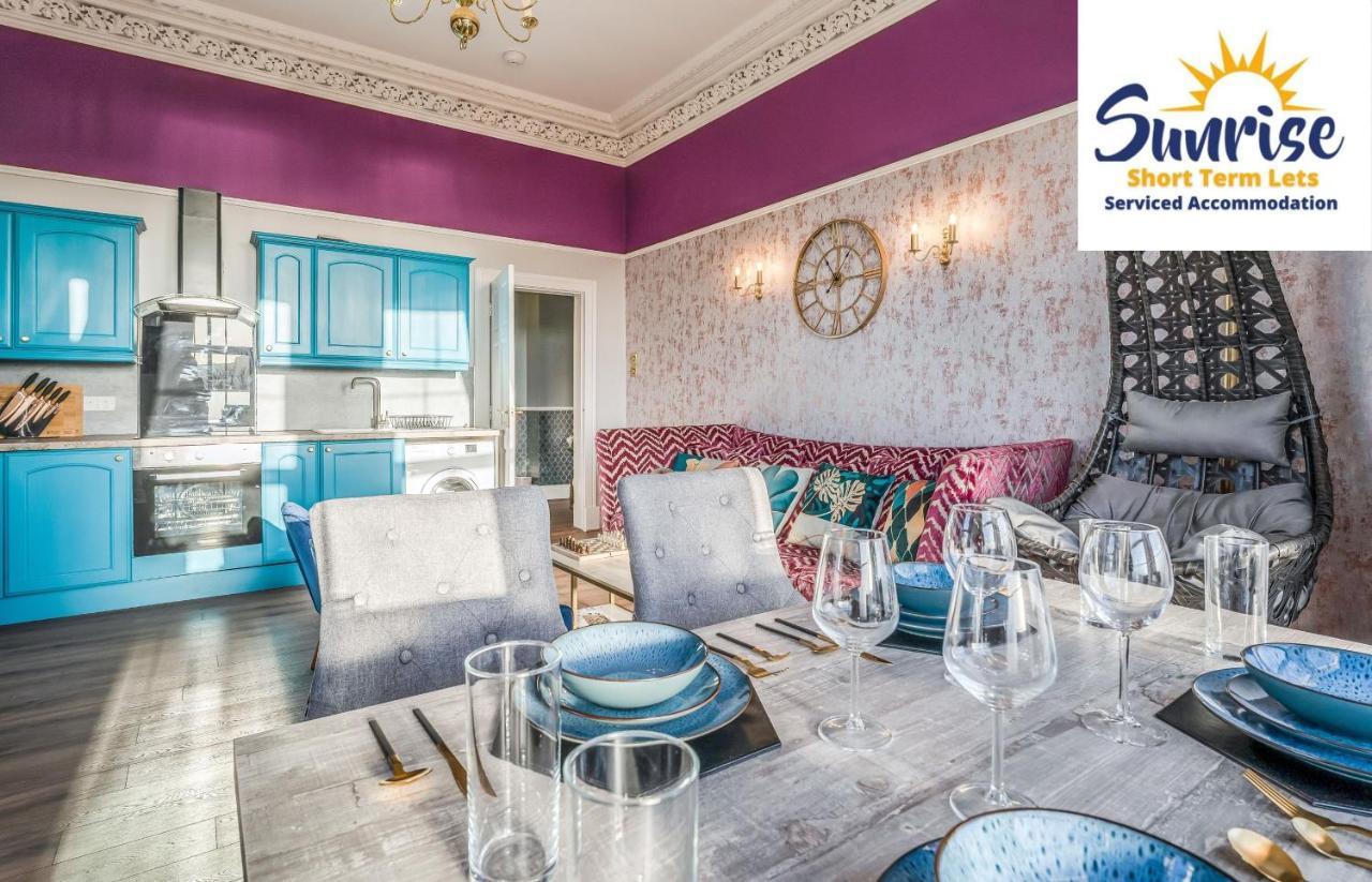 Presidential Apartment, Family Home, Luxury Bedrooms, 2 Rooms, 1 King Bed, 2 Single Beds, Free Wifi, Free Parking, Tourists, Business Travelers, Relocation, Beautiful River Views, - Long Stays, Invoice And Reduced Price Are Only Via Sunrise Short Let Dundee Exteriör bild