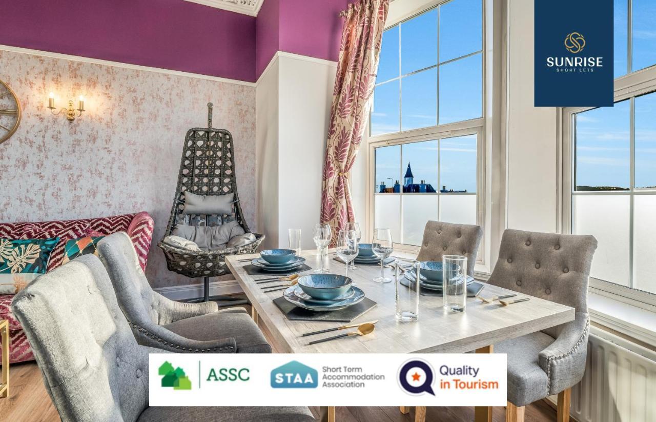 Presidential Apartment, Family Home, Luxury Bedrooms, 2 Rooms, 1 King Bed, 2 Single Beds, Free Wifi, Free Parking, Tourists, Business Travelers, Relocation, Beautiful River Views, - Long Stays, Invoice And Reduced Price Are Only Via Sunrise Short Let Dundee Exteriör bild