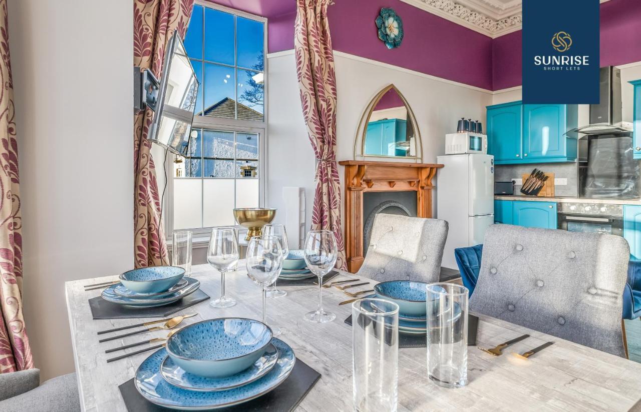 Presidential Apartment, Family Home, Luxury Bedrooms, 2 Rooms, 1 King Bed, 2 Single Beds, Free Wifi, Free Parking, Tourists, Business Travelers, Relocation, Beautiful River Views, - Long Stays, Invoice And Reduced Price Are Only Via Sunrise Short Let Dundee Exteriör bild