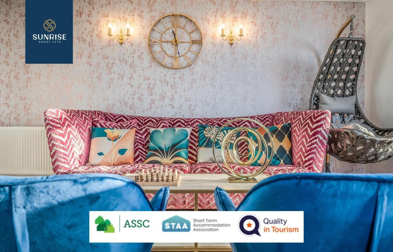 Presidential Apartment, Family Home, Luxury Bedrooms, 2 Rooms, 1 King Bed, 2 Single Beds, Free Wifi, Free Parking, Tourists, Business Travelers, Relocation, Beautiful River Views, - Long Stays, Invoice And Reduced Price Are Only Via Sunrise Short Let Dundee Exteriör bild